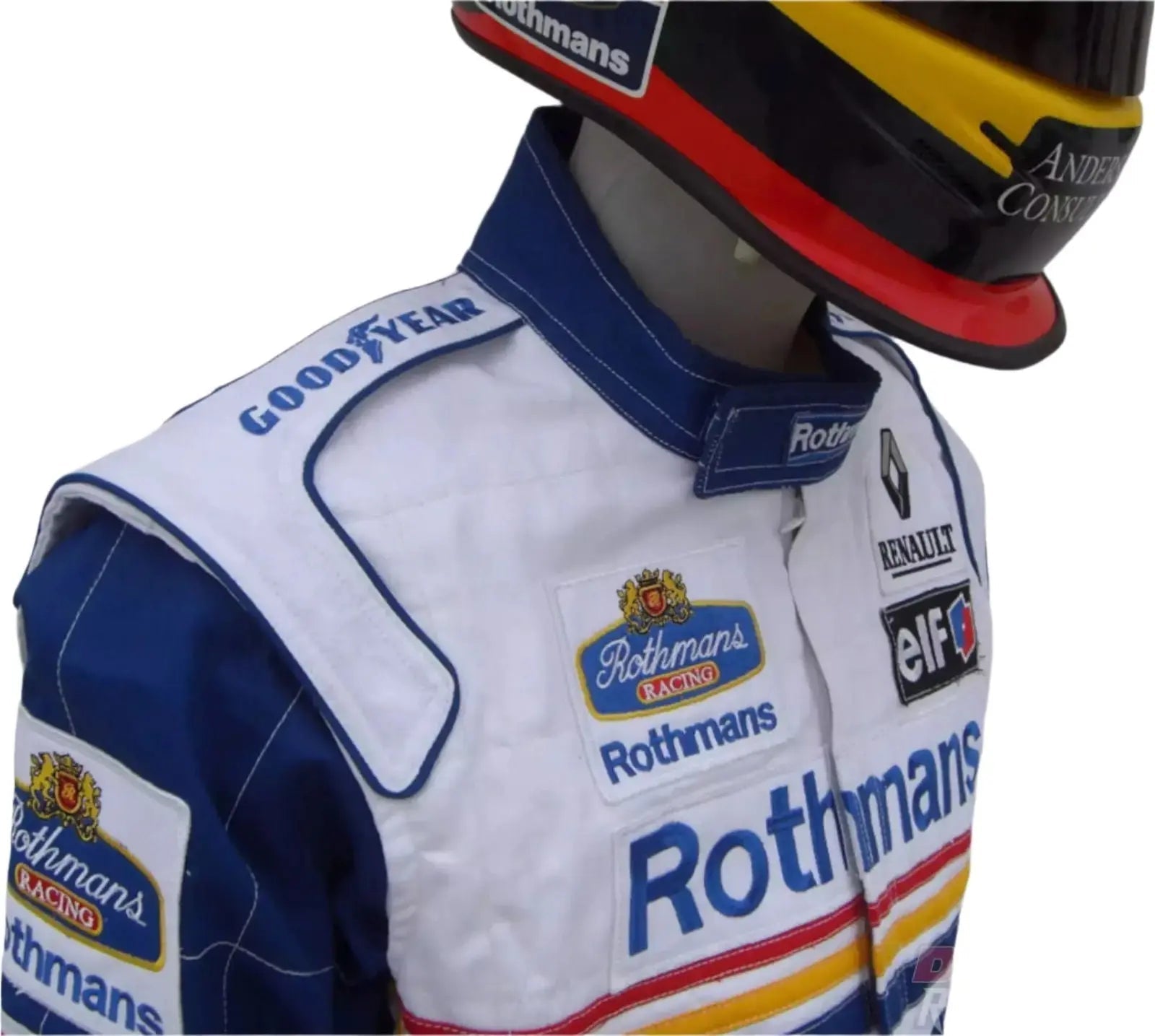 Damon Hill 1997  Williams F1 Embroidered Racing Suit - Xtreme_Racegear