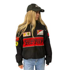 Embroidered F1 Ferrari Racing Jacket - Classic Motorsport Apparel - Xtreme_Racegear