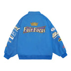 Fair Focus Embroidered Racing Jacket - Stylish Motorsport Apparel - Xtreme_Racegear