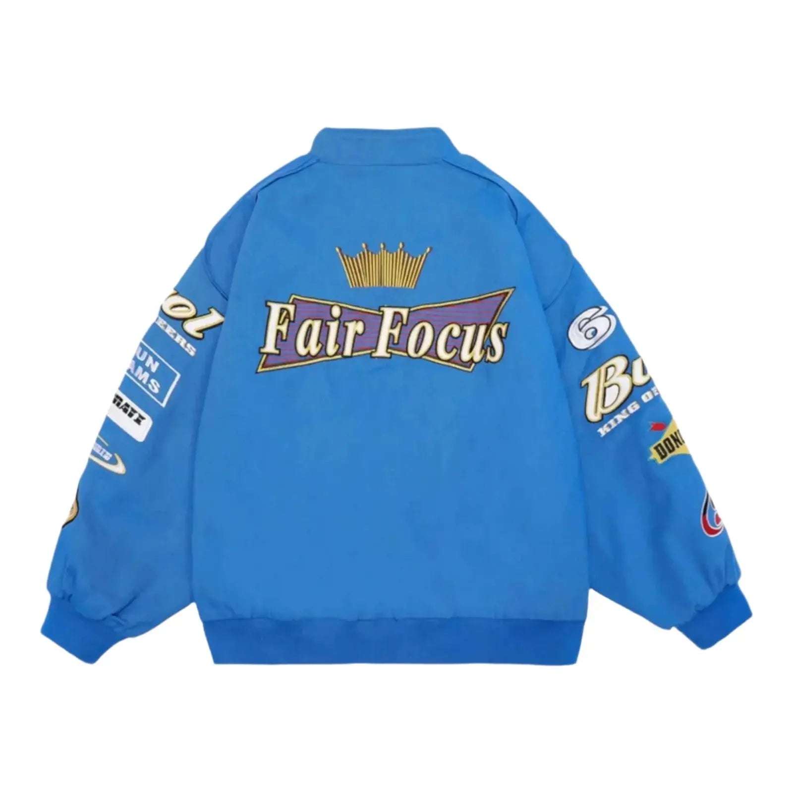 Fair Focus Embroidered Racing Jacket - Stylish Motorsport Apparel - Xtreme_Racegear