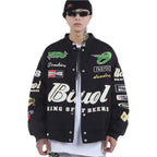 Fair Focus Embroidered Racing Jacket - Stylish Motorsport Apparel - Xtreme_Racegear