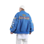 Fair Focus Embroidered Racing Jacket - Stylish Motorsport Apparel - Xtreme_Racegear