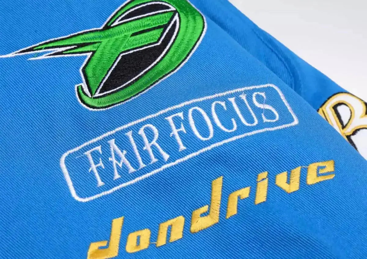 Fair Focus Embroidered Racing Jacket - Stylish Motorsport Apparel - Xtreme_Racegear