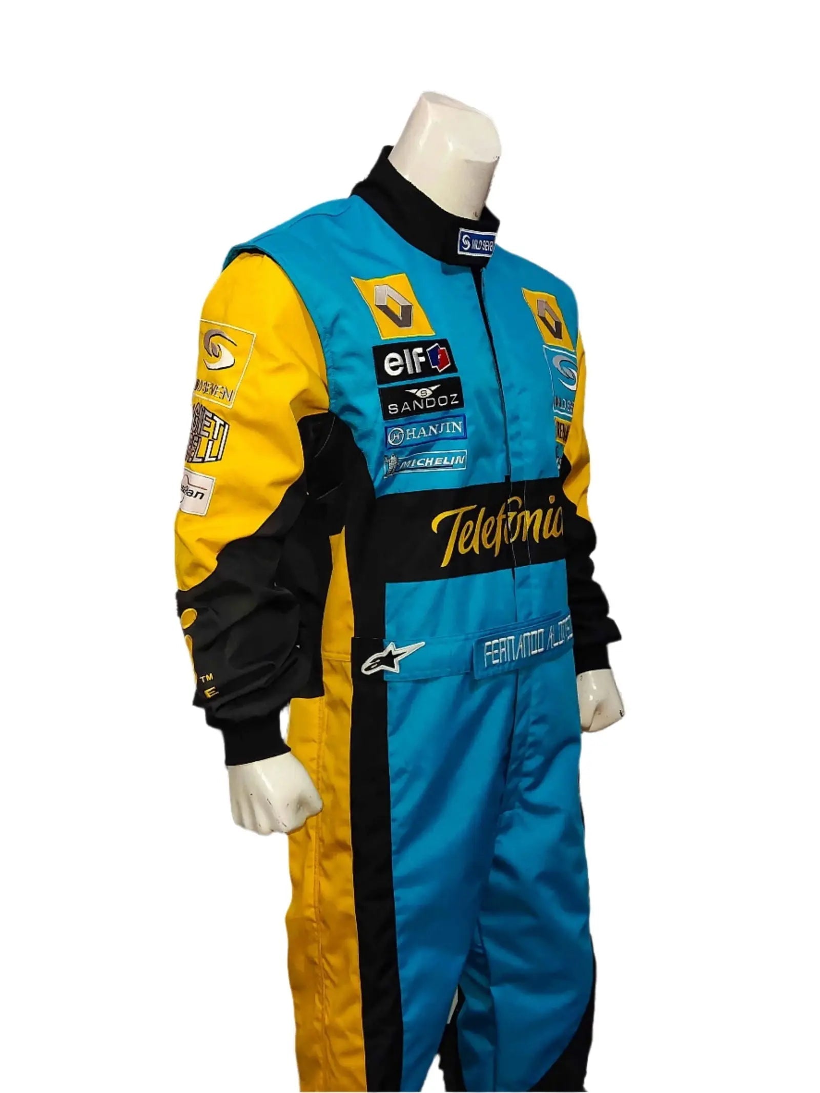 Fernando Alonso 2006 F1 Replica Embroidered Racing Suit / Renault F1_Xtreme_Racegear