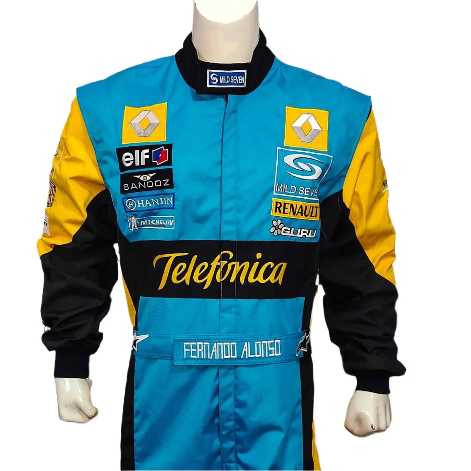 Fernando Alonso 2006 F1 Replica Embroidered Racing Suit / Renault F1_Xtreme_Racegear
