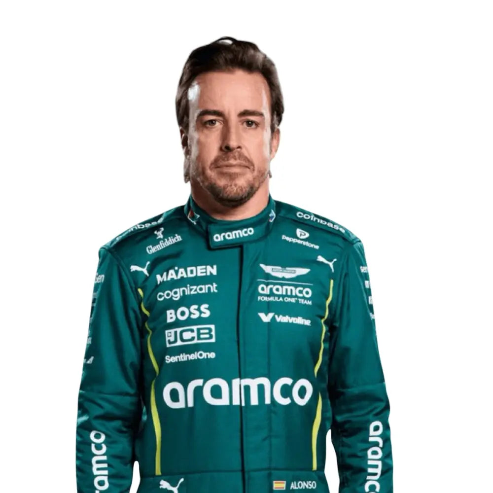 Fernando Alonso Aston Martin F1 Racing Suit 2025 Xtreme Racegear