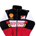 Ferrari F1 Fully Embroidered Jacket - Xtreme_Racegear