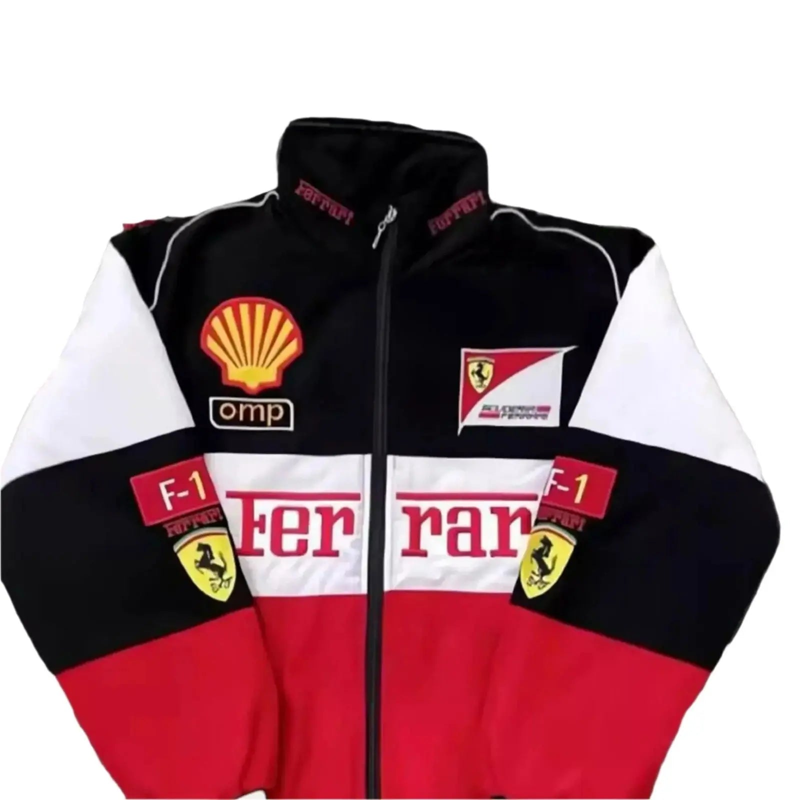 Ferrari F1 Fully Embroidered Jacket - Xtreme_Racegear