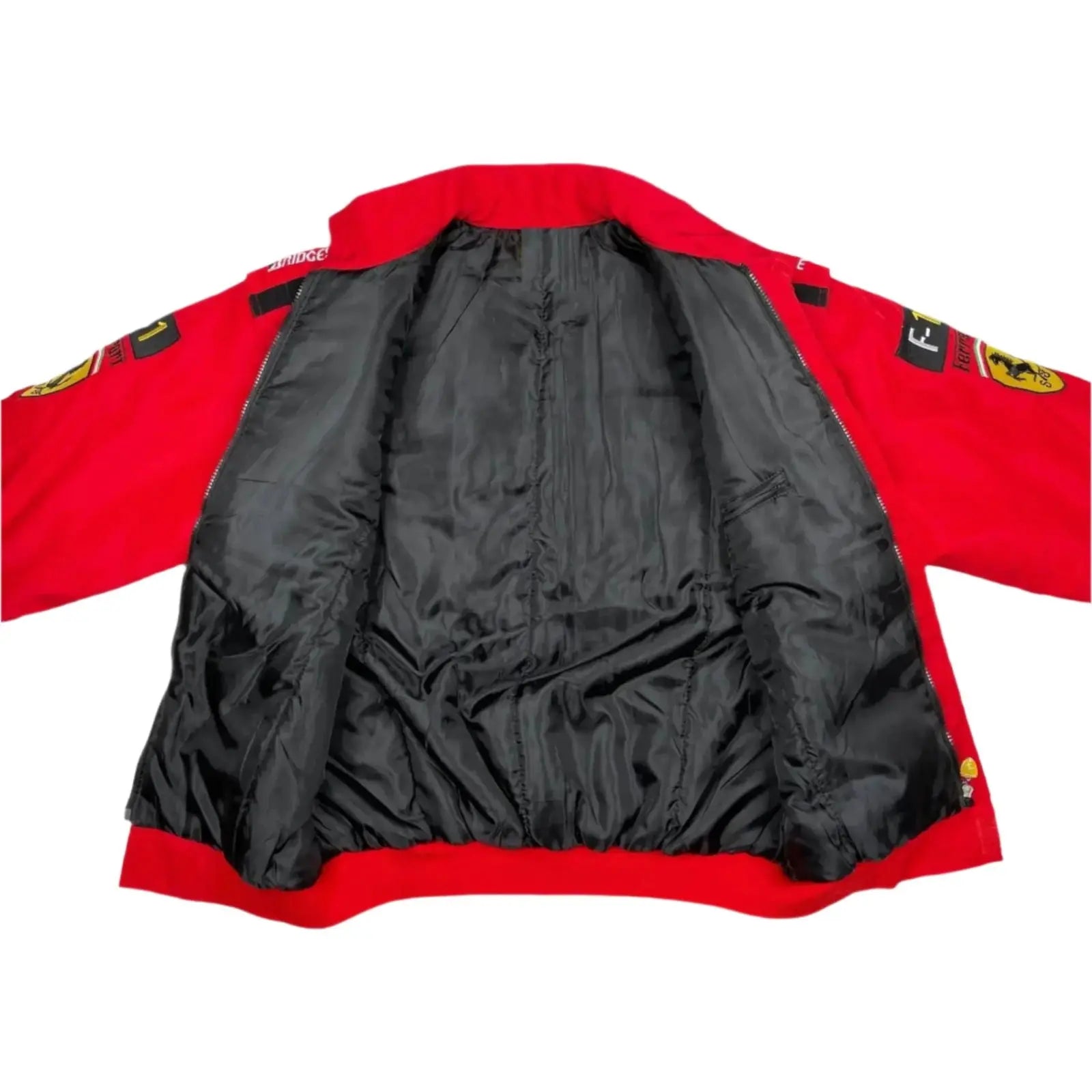 Ferrari F1 Vintage Embroidery Winter Racing Jacket - Xtreme_Racegear