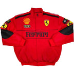 ferrari-f1-vintage-embroidery-winter-racing-jacket-front. 