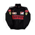 Ferrari F1 Vintage Racing Embroidered Jacket - Xtreme_Racegear