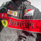 Ferrari F1 Vintage Racing Embroidered Jacket - Xtreme_Racegear