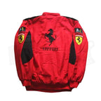 Ferrari Formula One Vintage Racing Embroidered Jacket - Xtreme_Racegear