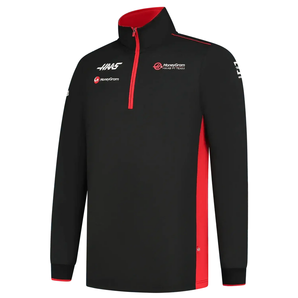 Fitted Zip Sweater / Haas F1 Team - Speedx Karting