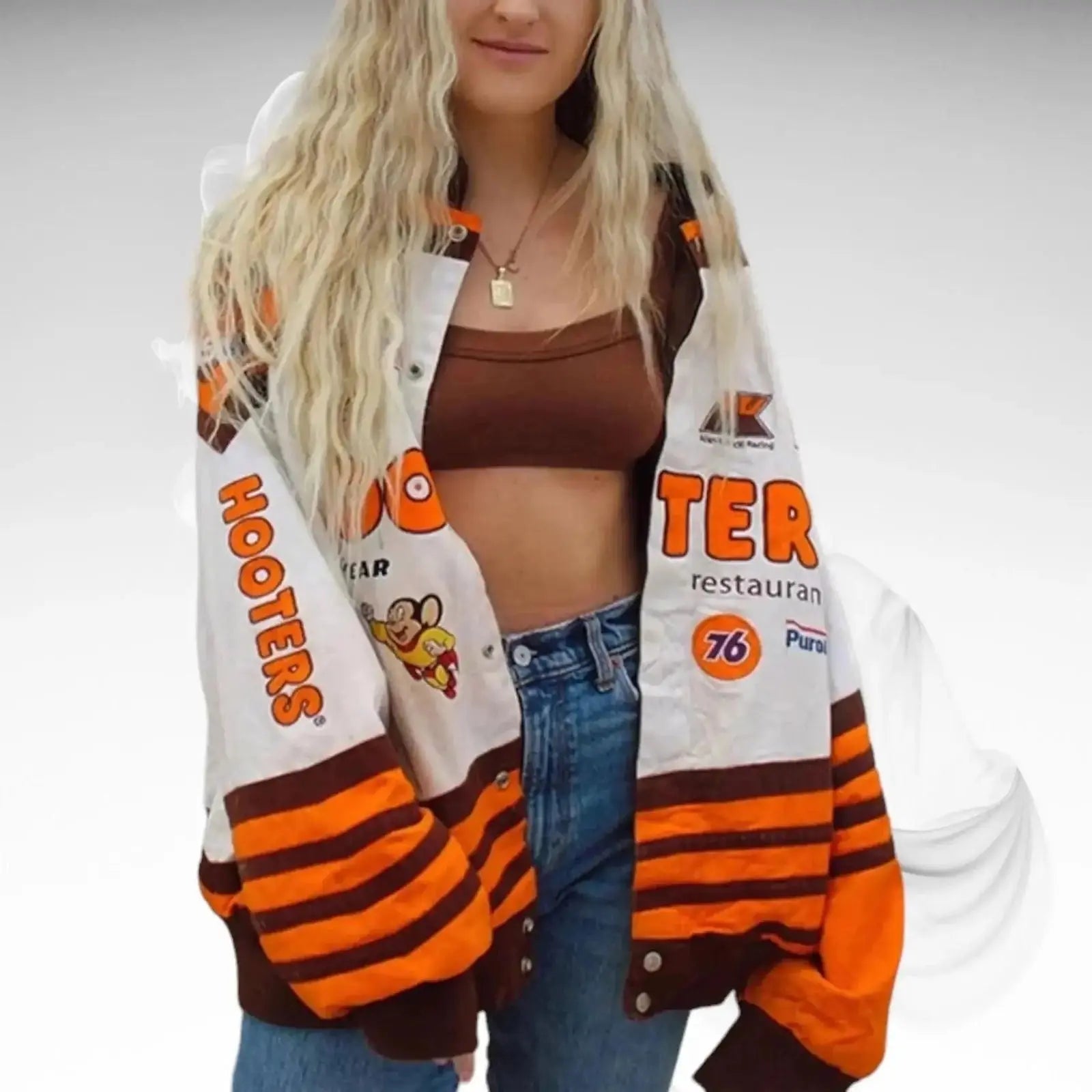 Hooters Nascar Vintage Jacket - Speedline Racewear 