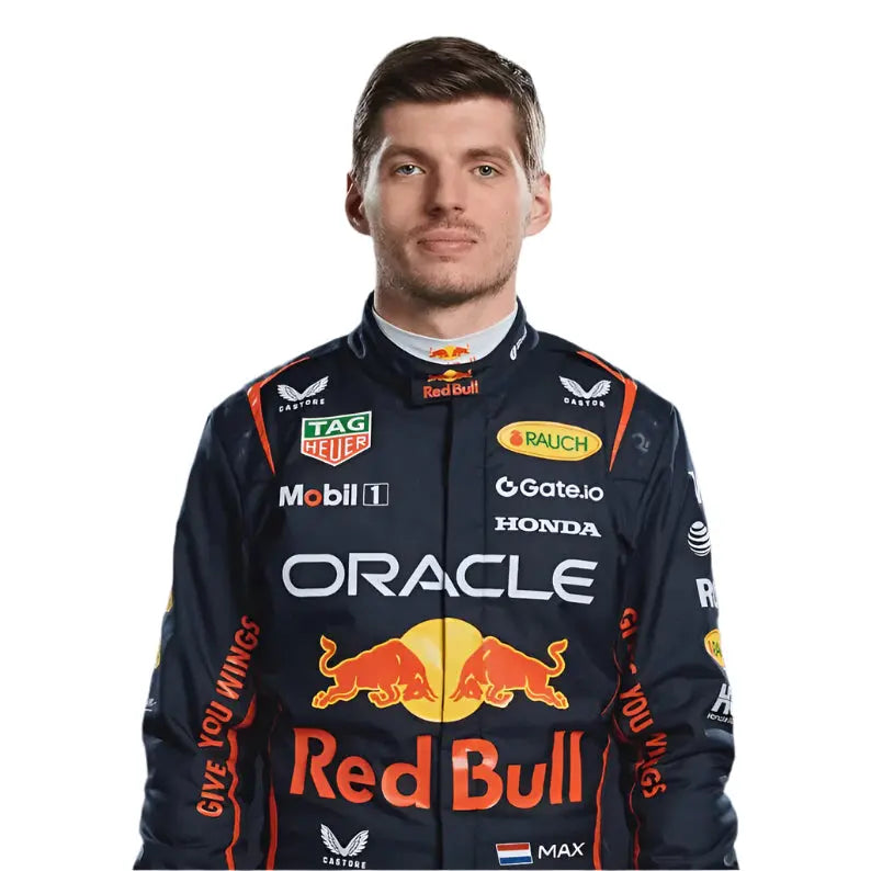 2025 Max Verstappen Go-Kart Racing Suit | Red Bull F1 Team Xtreme Racegear