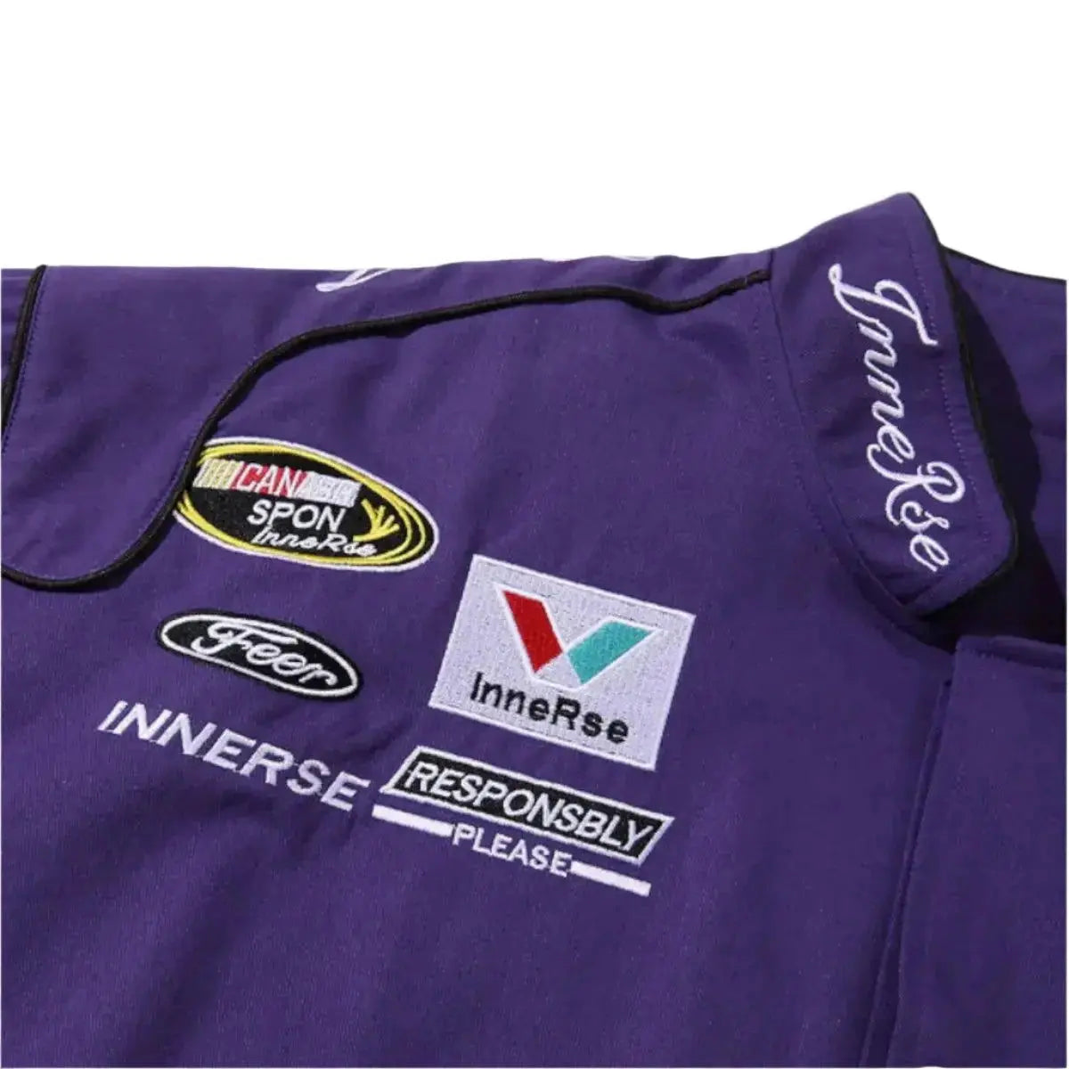 Innerse NASCAR Racing Jacket - Embroidered Motorsport Apparel - Speedline Racewear