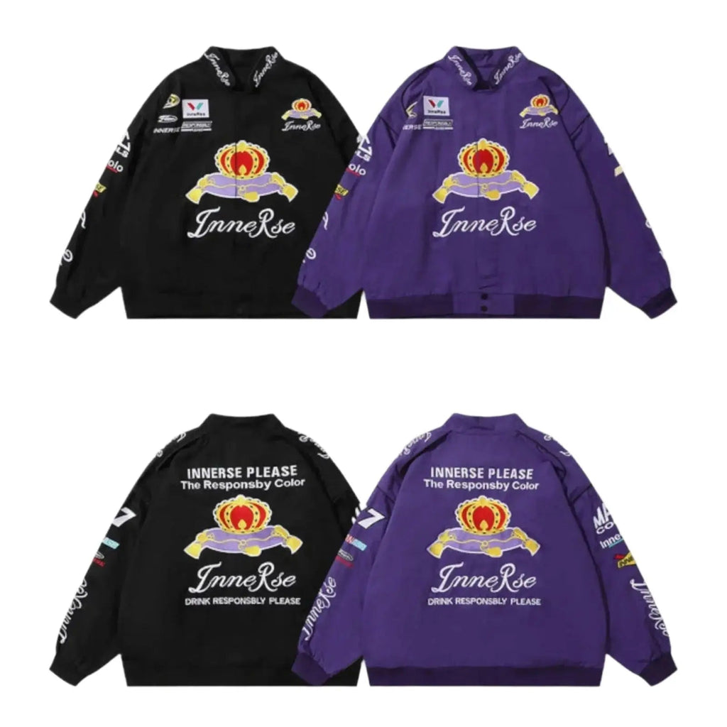 Innerse NASCAR Racing Jacket - Embroidered Motorsport Apparel - Speedline Racewear