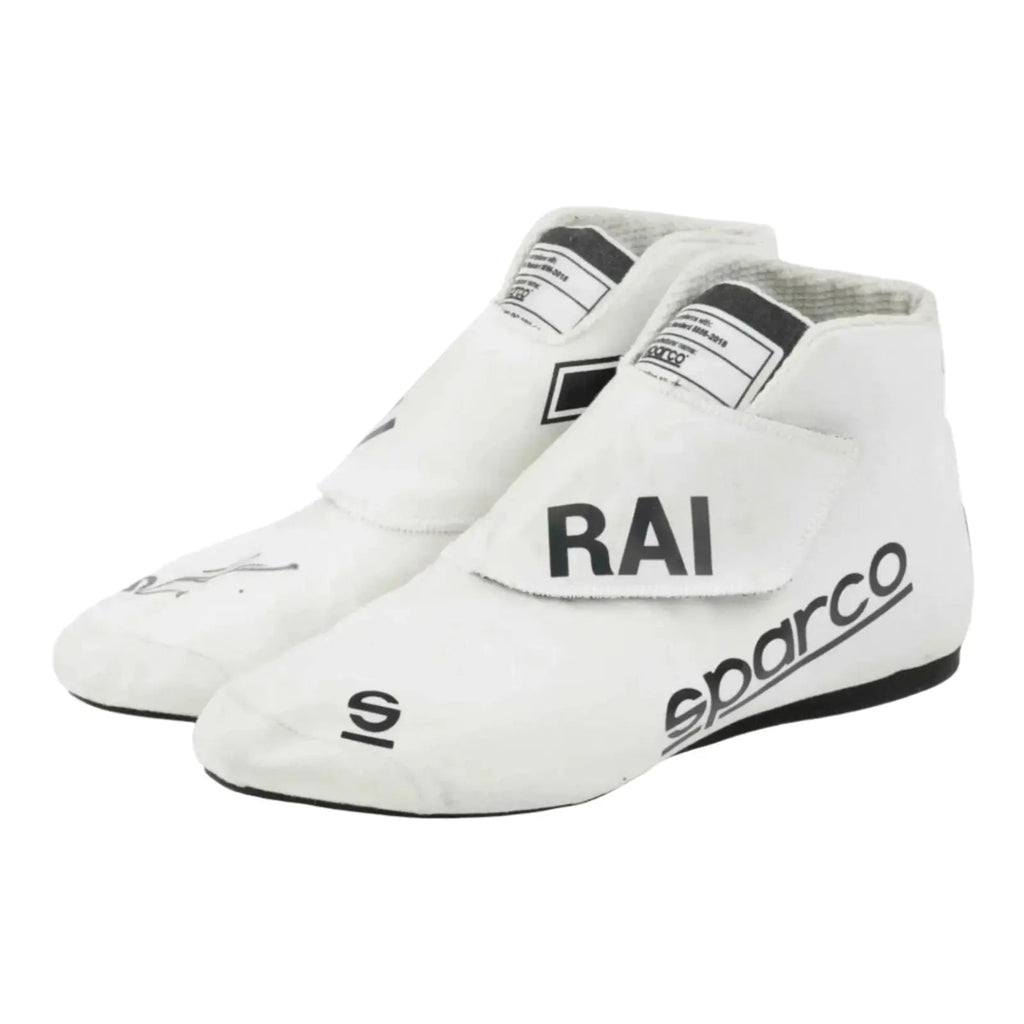 Kimi Räikkönen 2021 Alfa Romeo F1 Race Boots - Speedxcrafts