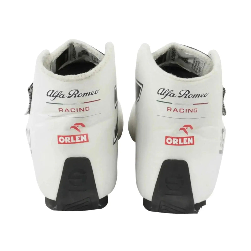 Kimi Räikkönen 2021 Alfa Romeo F1 Race Boots - Speedxcrafts