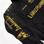 Lamborghini F1 Vintage Style Embroidery Racing Jacket - Speedline Racewear