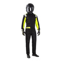 Leisure Karting Suit Sparco Rookie Black/Yellow Xtreme Racegear
