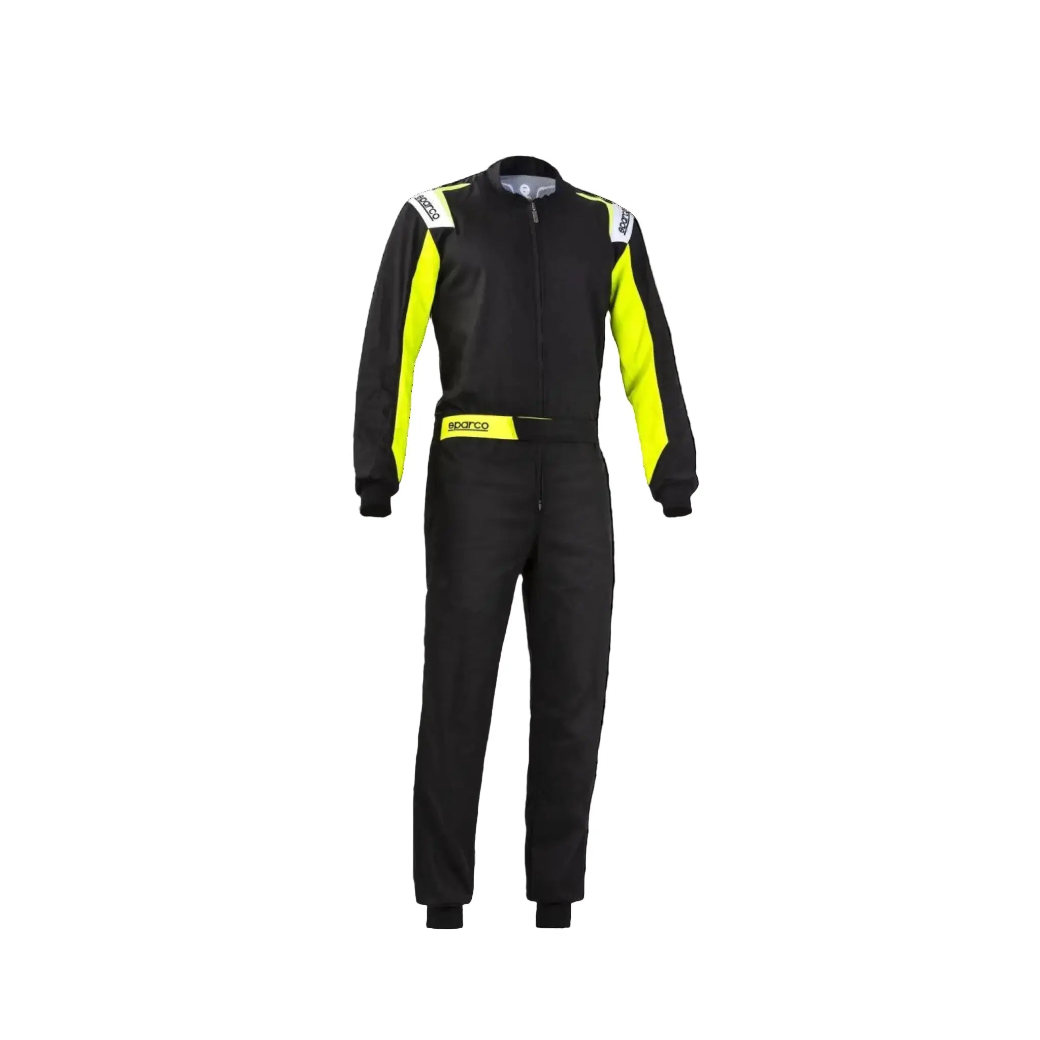 Leisure Karting Suit Sparco Rookie Black/Yellow Xtreme Racegear