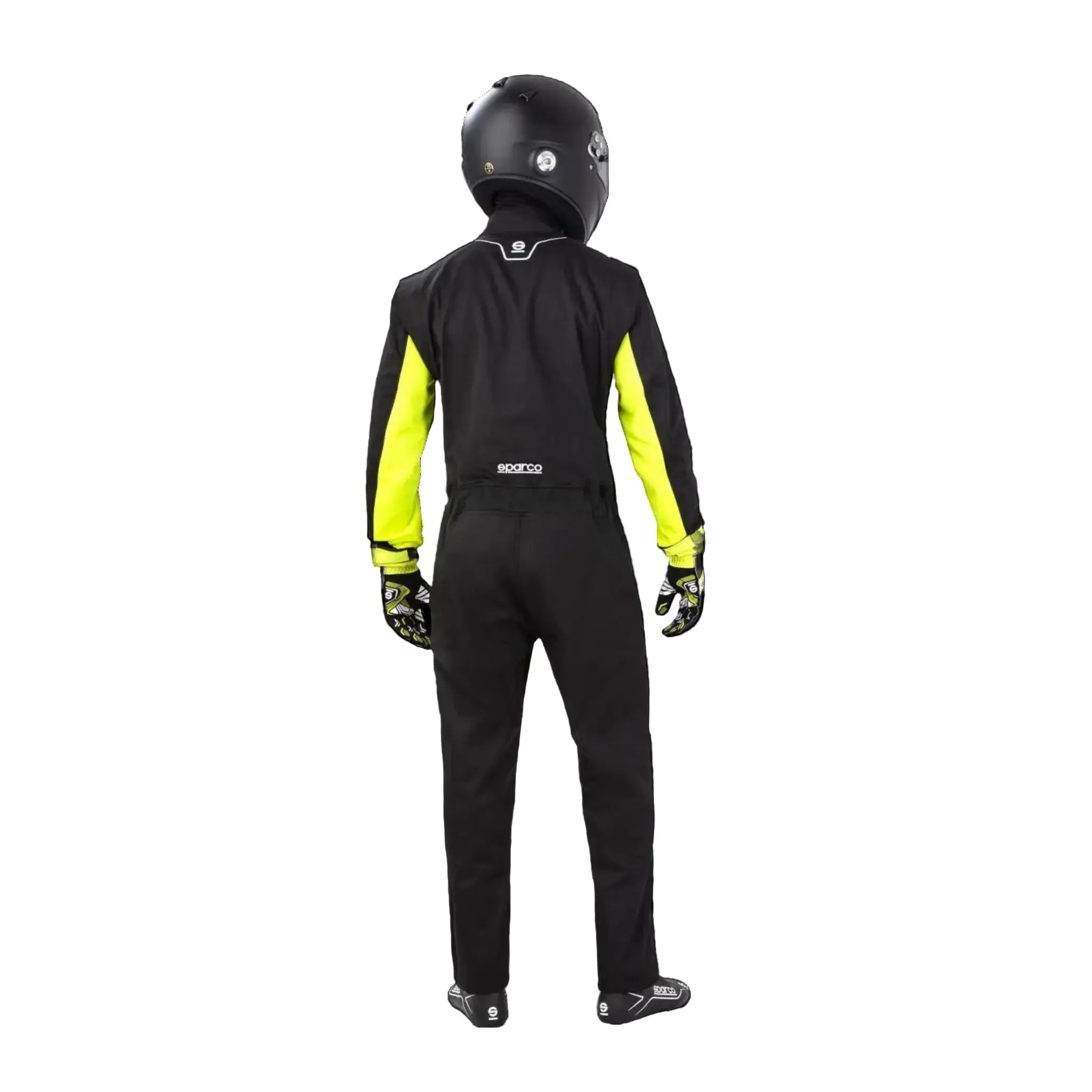 Leisure Karting Suit Sparco Rookie Black/Yellow Xtreme Racegear