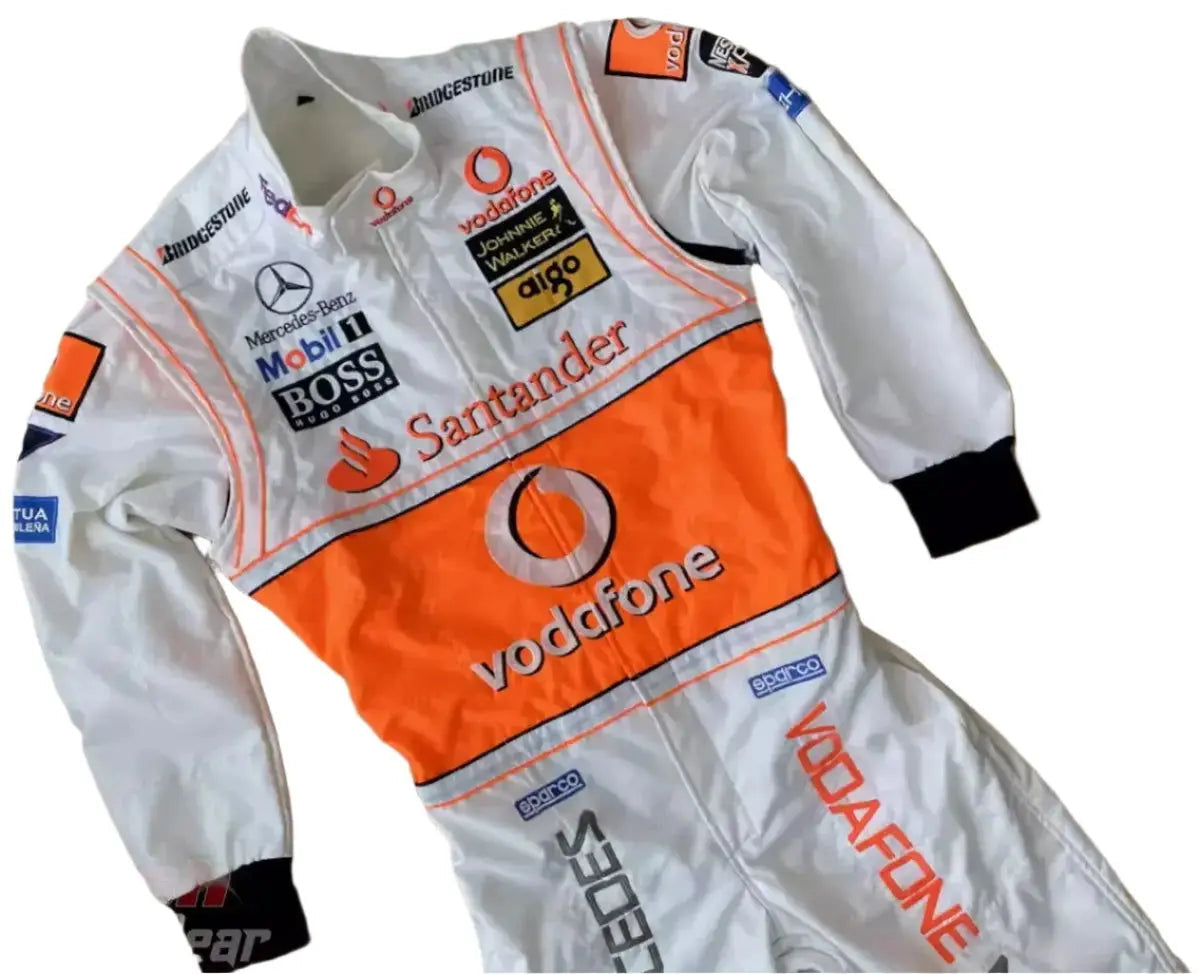 Lewis Hamilton 2008 McLaren F1 Embroidered Racing Suit - Xtreme_Racegear