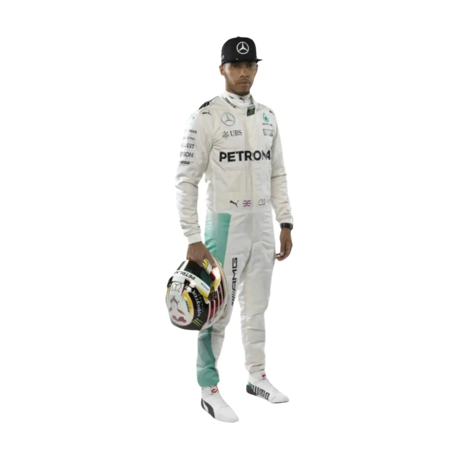 Lewis Hamilton 2016 Mercedes Benz F1 Race Suit_Xtreme Racegear