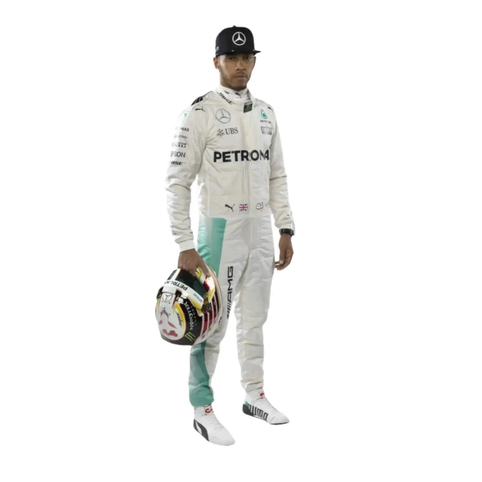 Lewis Hamilton 2016 Mercedes Benz F1 Race Suit_Xtreme Racegear