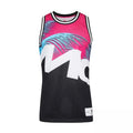 MIAMI GRAND PRIX MESH TANK - MITCHELL & NESS - BLACK/PINK - Xtreme_Racegear