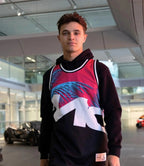 MIAMI GRAND PRIX MESH TANK - MITCHELL & NESS - BLACK/PINK - Xtreme_Racegear