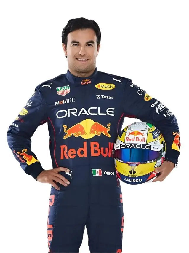 Max Verstappen & Sergio Perez F1 Oracle Red Bull 2022 Go-Kart Racing Suit Xtreme Racegear