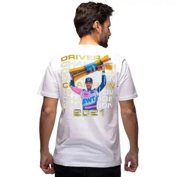 Maximilian Götz T-Shirt DTM Champion 2021 white_Xtreme_Racegear