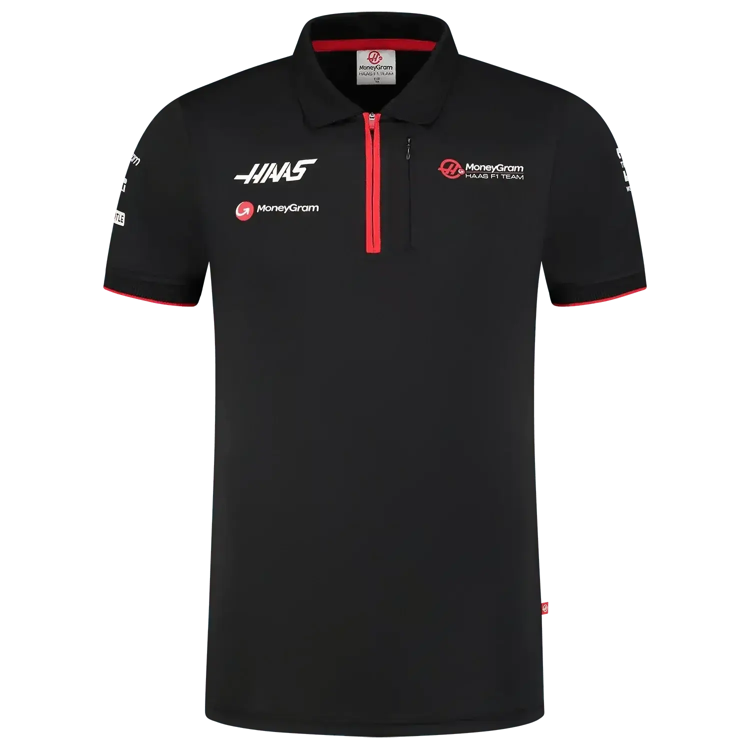 Men’s Fitted Polo Haas F1 Team - Speedx Karting