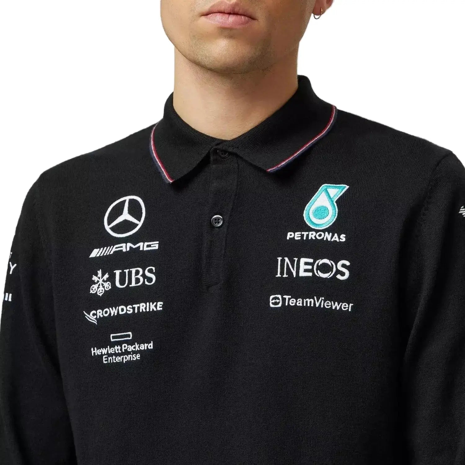 Mercedes-AMG Petronas 2023 Team Longsleeve Polo_
Xtreme Racegear