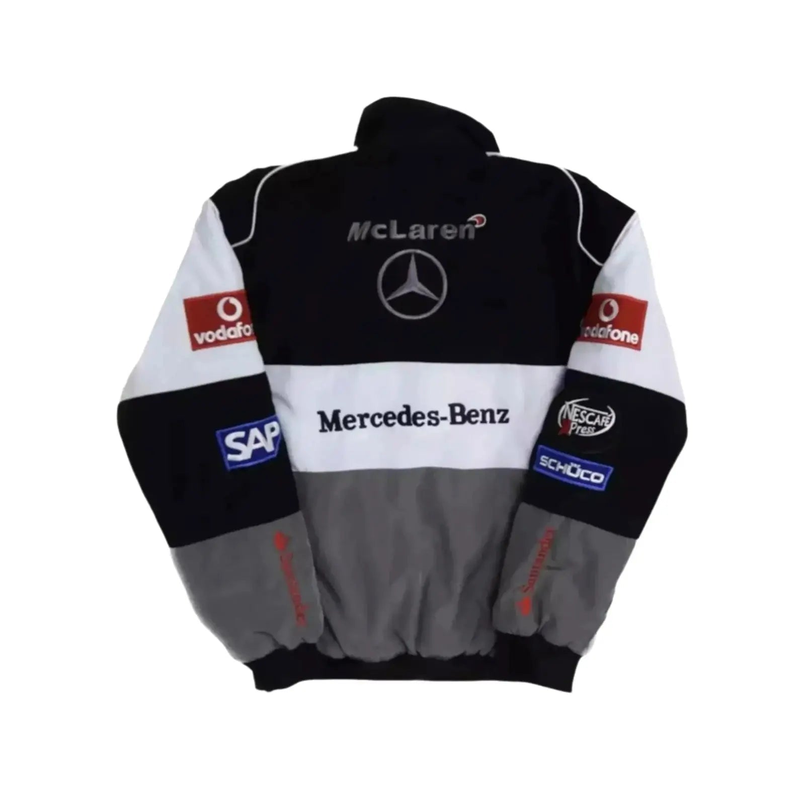 Mercedes-Benz F1 Racing Embroidered Logo Jacket_Xtreme Racegear