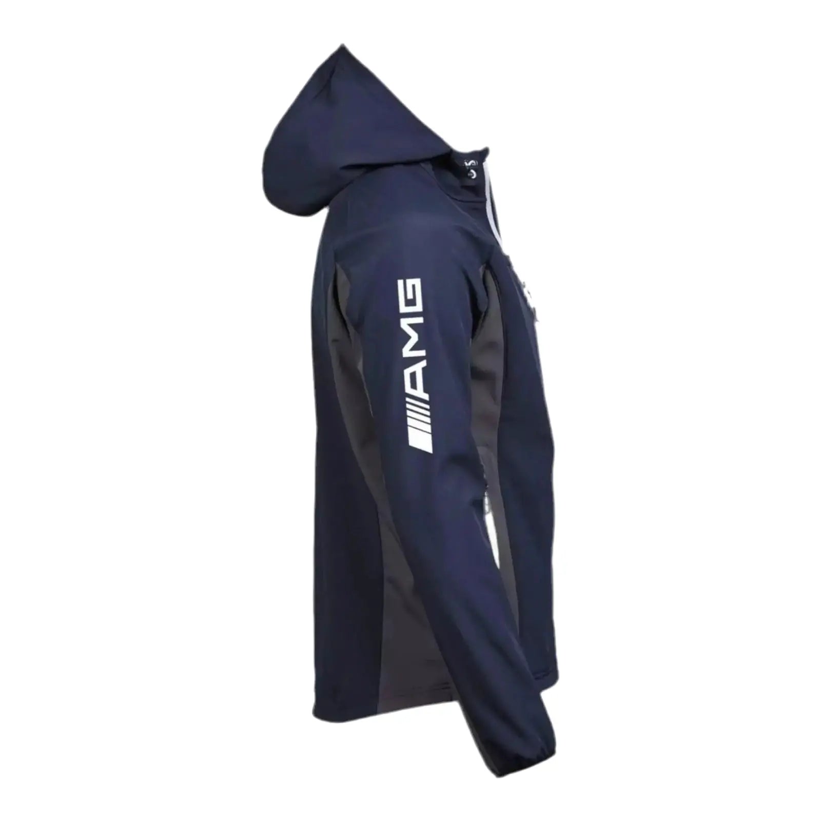 Mercedes AMG SoftShell Racing Jacket With Hoodie_Xtreme Racegear