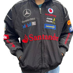 Mercedes F1 Racing Bomber Jacket_Xtreme Racegear
