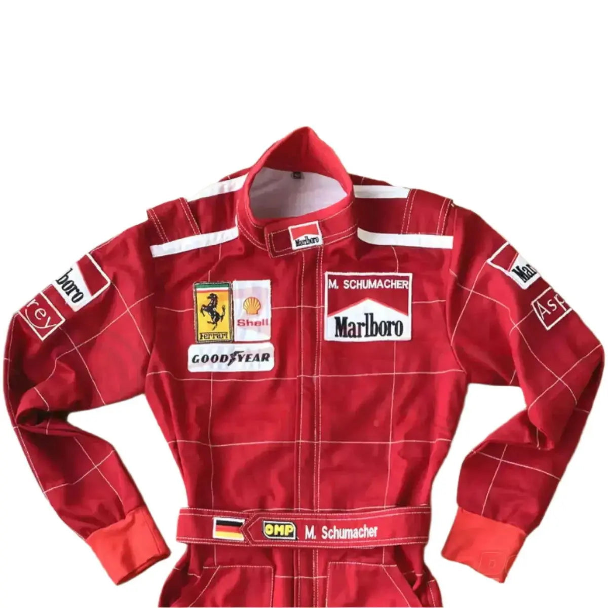 Michael Schumacher 1996 Ferrari F1 Embroidered Racing Suit - Xtreme_Racegear