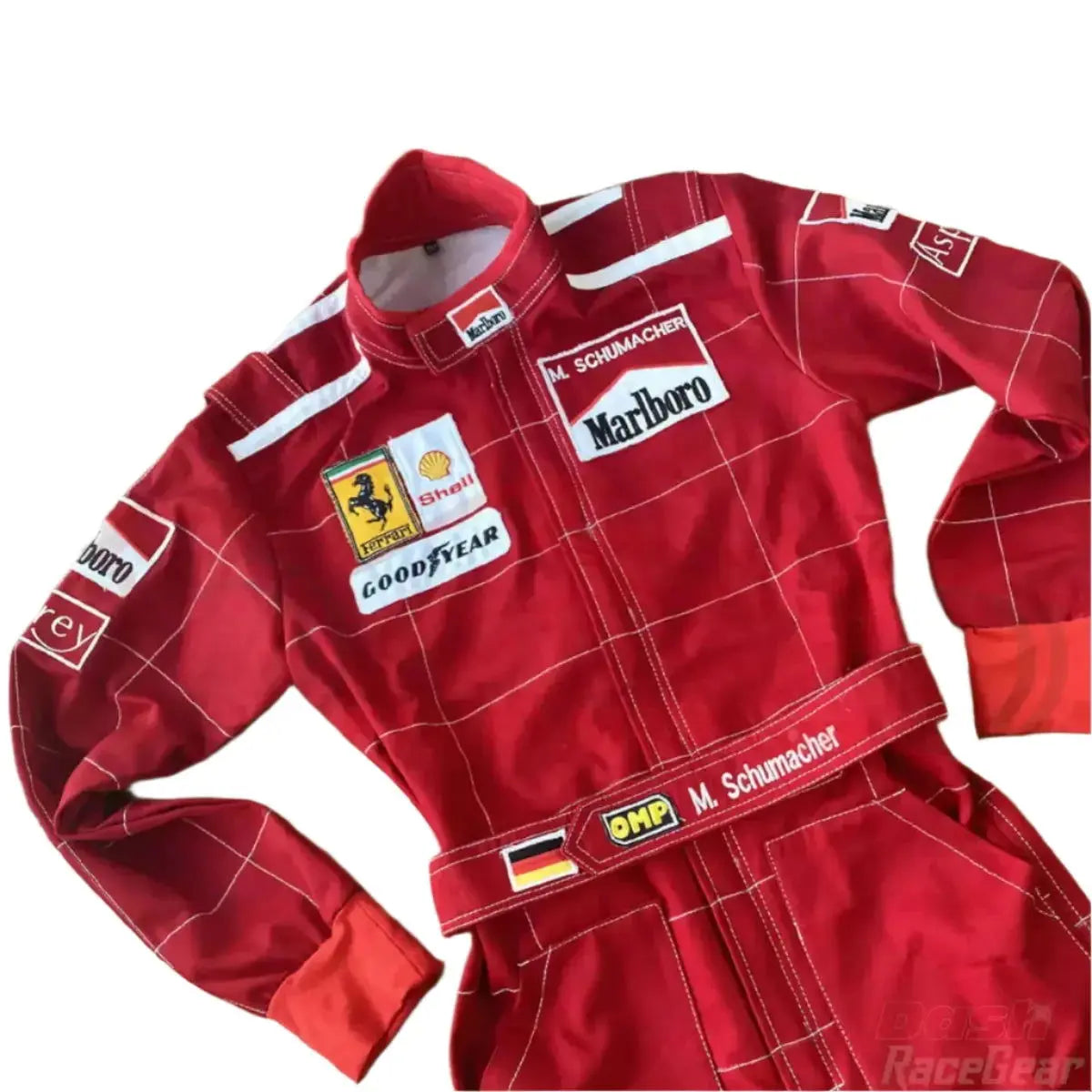 Michael Schumacher 1996 Ferrari F1 Embroidered Racing Suit - Xtreme_Racegear