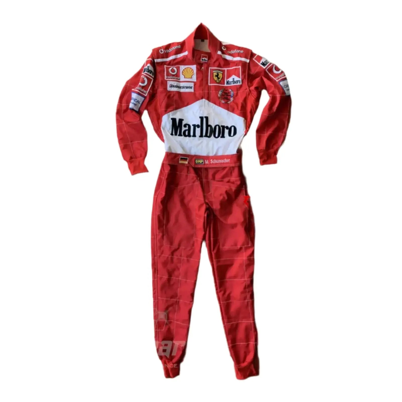 Michael Schumacher Ferrari F1 Embroidered Racing Suit - Xtreme_Racegear