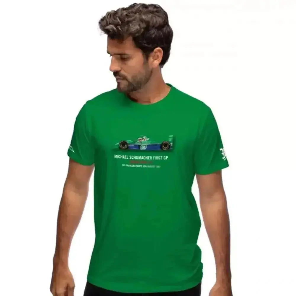 Michael Schumacher T-Shirt First GP Race 1991 - Speedxcrafts