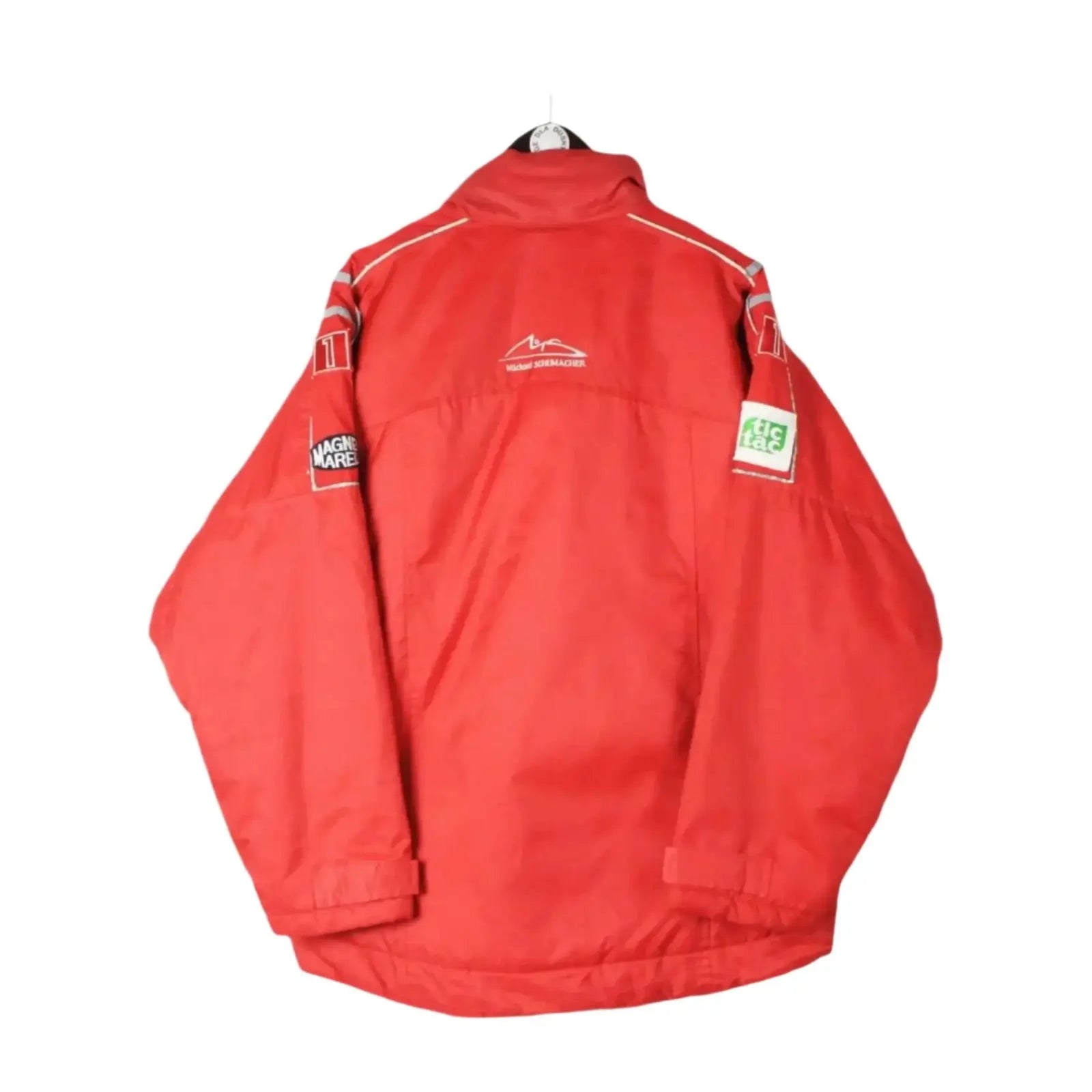 Michael Schumacher Vintage Ferrari Shell Jacket - Embroidered F1 Gear - Xtreme_Racegear