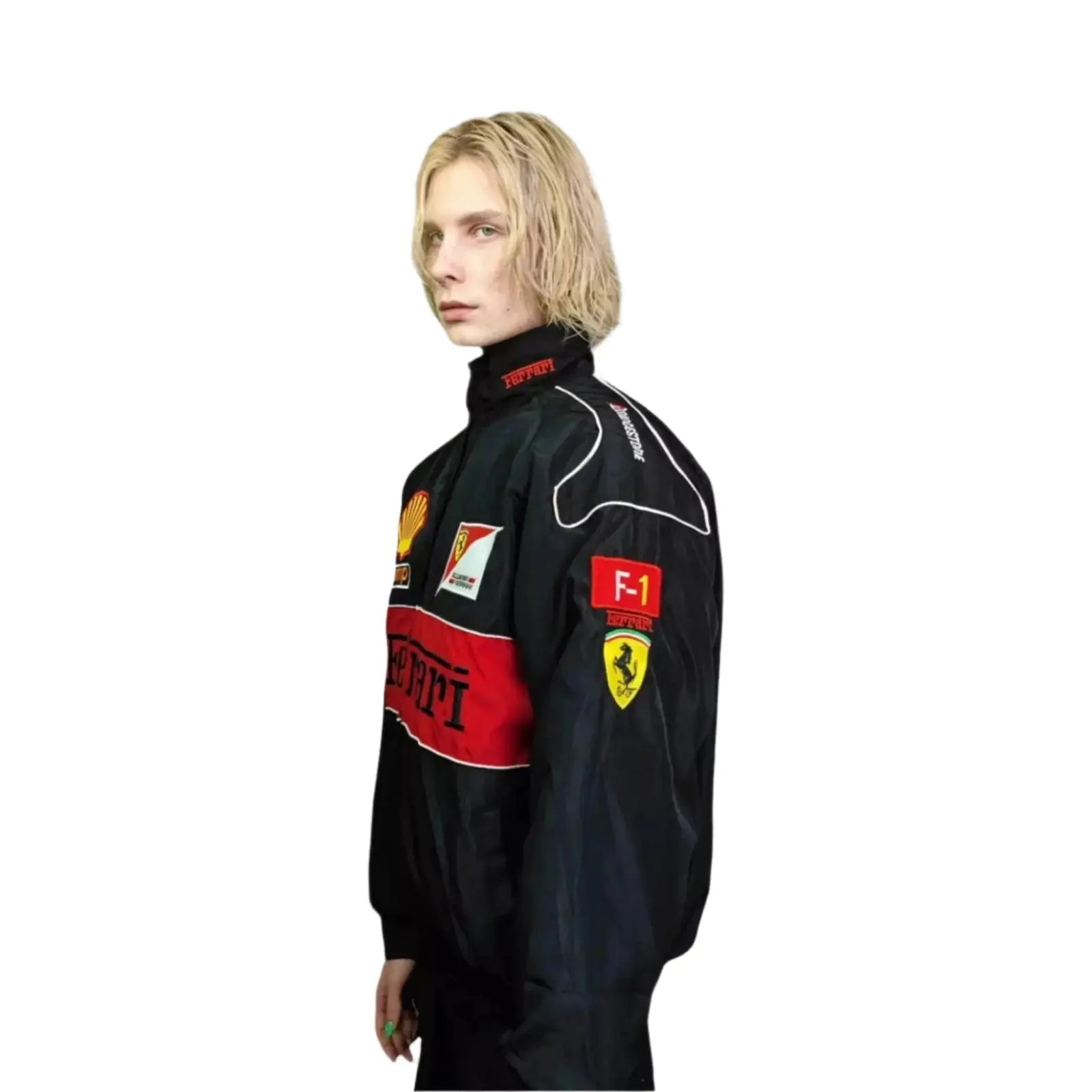 Multi Patch Ferrari F1 Racing Jacket - Xtreme_Racegear