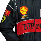 Multi Patch Ferrari F1 Racing Jacket - Xtreme_Racegear