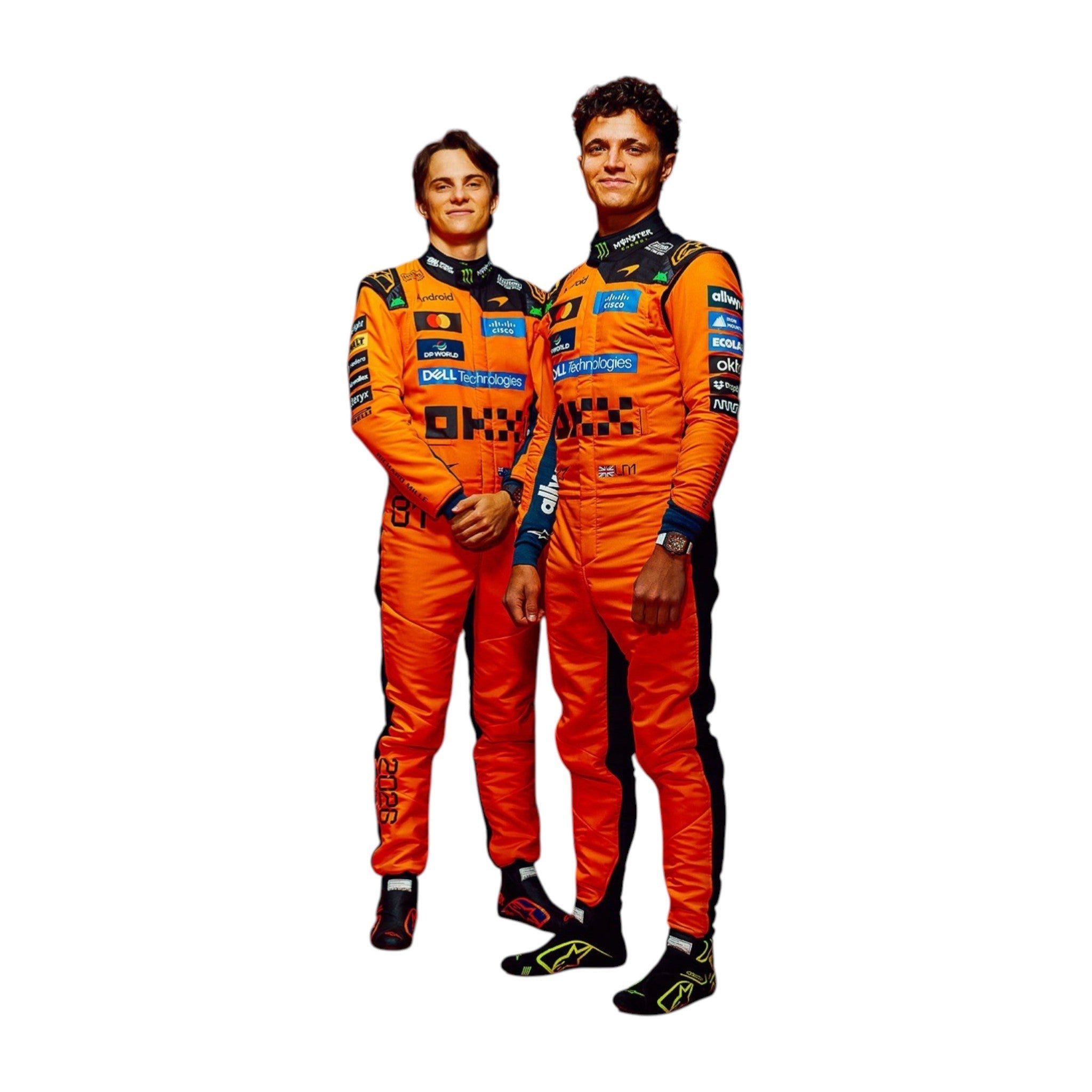 New 2026 Mclaren replica f1 team Race Suit Speedxkarting