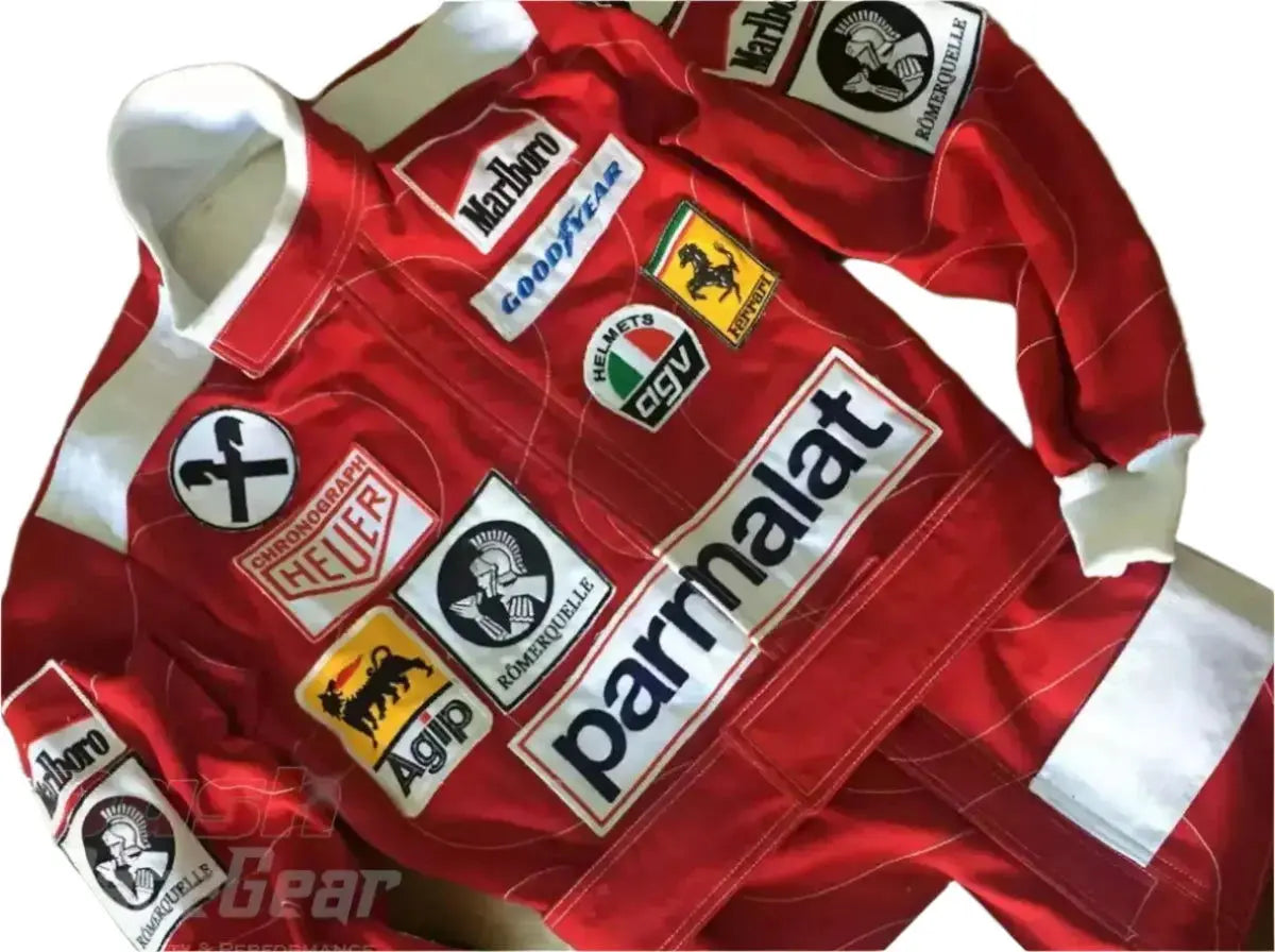 Niki Lauda 1976 Ferrari F1 Embroidered Racing suit - Xtreme_Racegear