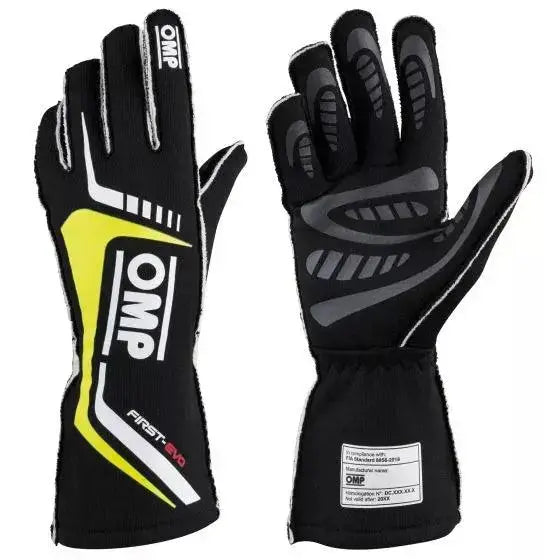 OMP First Evo Race Gloves -Xtreme Racegear